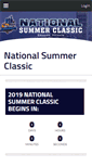 Mobile Screenshot of nationalsummerclassic.com
